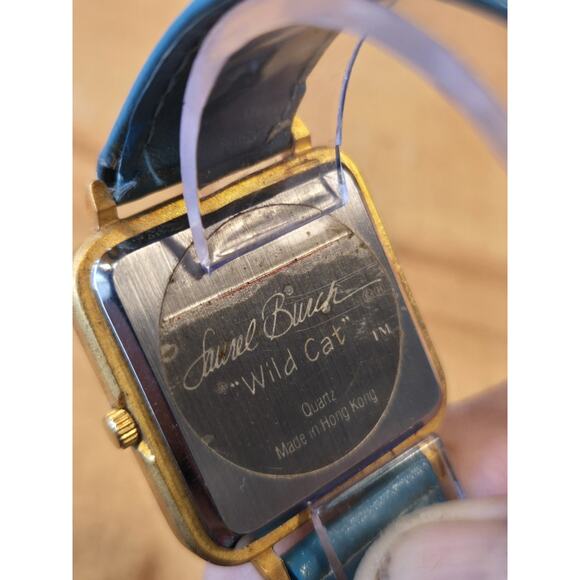 Original Vintage 1990's LAUREL BURCH Quartz Wrist Watch - "Wild Cat" - Picture 8 of 10